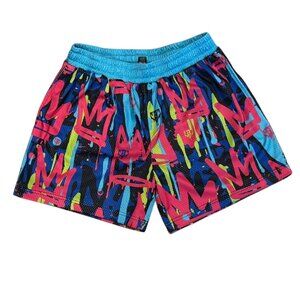 Baseball Lifestyle 101 Graffiti Crown Mesh Shorts - Men's Large - EUC